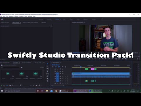 Swiftly Studio Transition Pack - Easy to Use Transitions for Premiere!