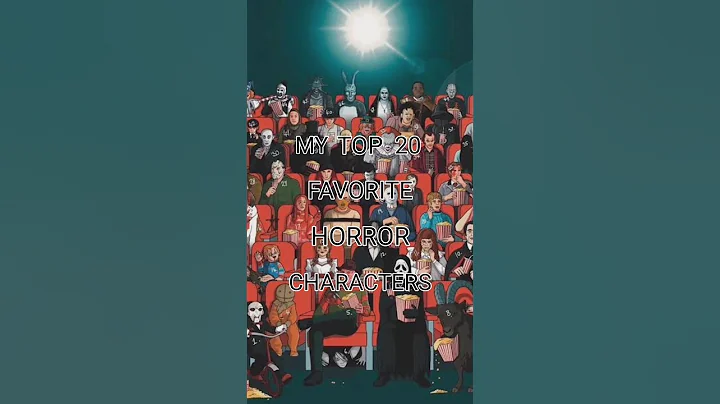 My Top 20 Favorite Horror Characters😏😱#shorts