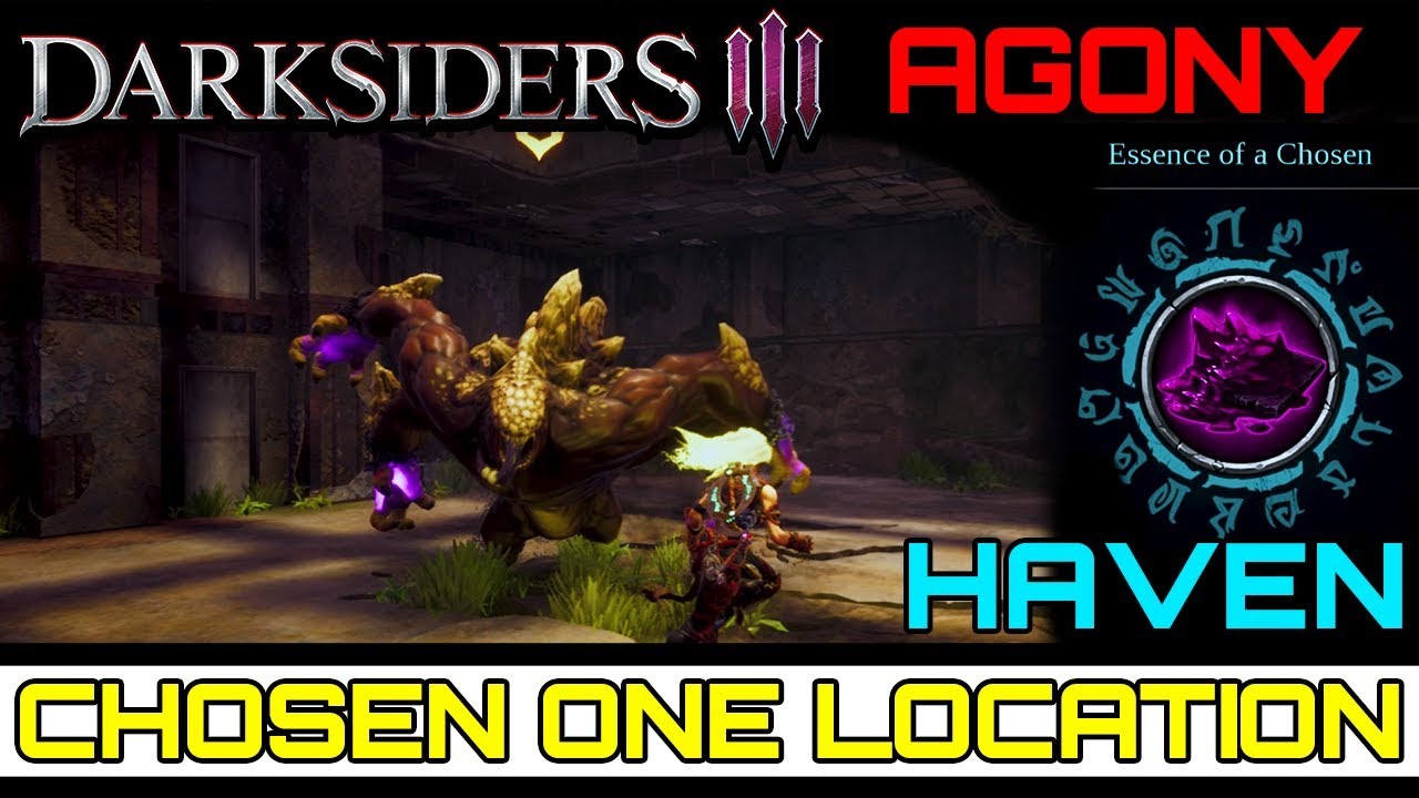 Darksiders 3 - Agony Boss Fight | Chosen One Location Guide - Haven