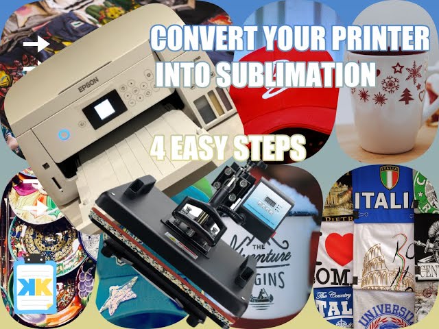 How To Convert An Epson EcoTank Printer Into A Sublimation Printer