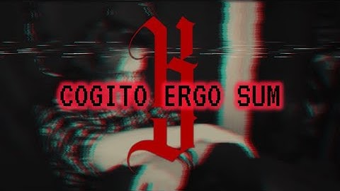 Koty DeCent - cogito ergo sum (feat. M4K3SH1FT) [OFFICIAL LYRIC VIDEO]