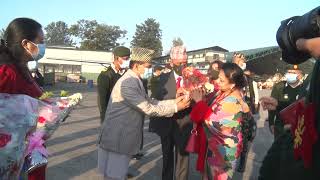 प्रधान सेनापतिको औपचारिक भारत भ्रमणको भिडियो nepalese army chief India Visit