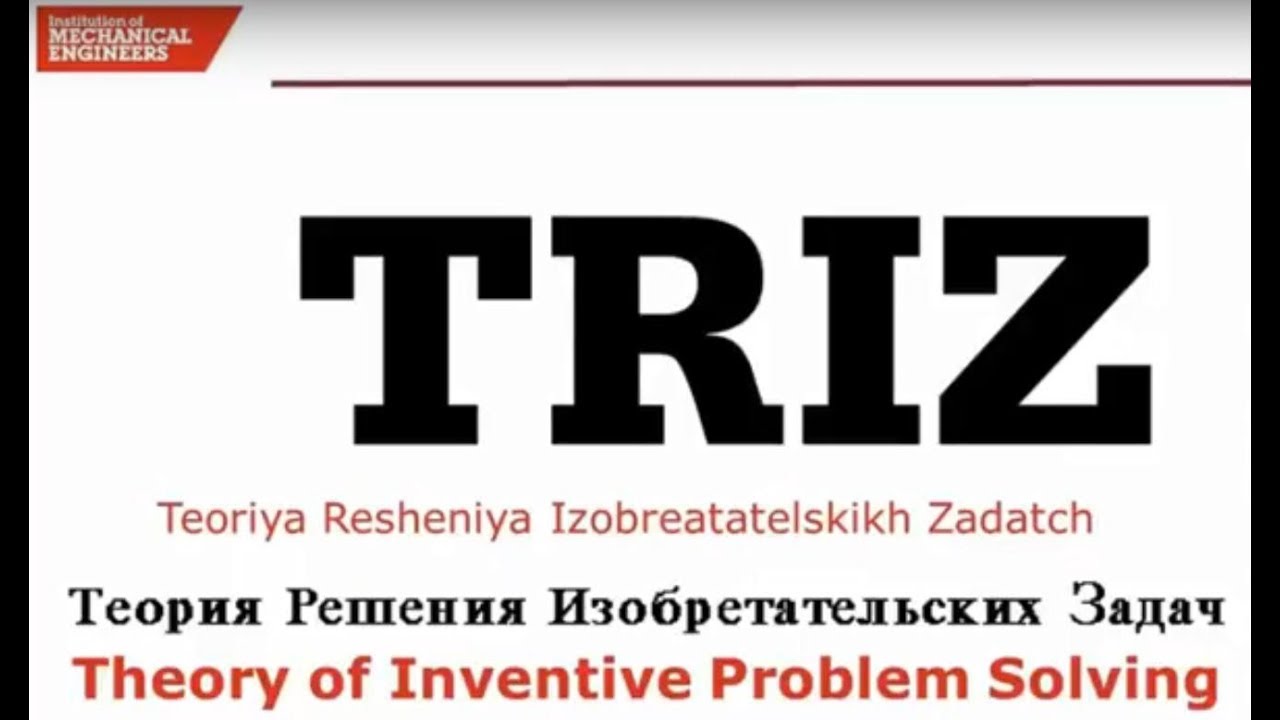 triz russian problem solving