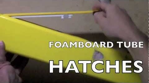 Foamboard Building Techniques: Hatches