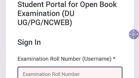 Step by Step registration of open book examination DU-SOL | NCWEB| REGULAR