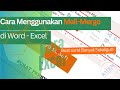 Cara Membuat Mail Merge di Word Excel