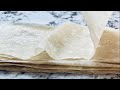 Irani Samosa Patti Making and Folding Techniques | ईरानी समोसा पट्टी बनाने की वीधी