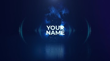 FREE 3D Intro #45 | Color Smoke Explosion Logo/Name Reveal | The Best Intro Templates Ever