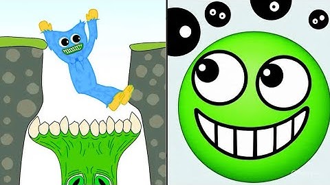 Huggy Story 🆚 HIde Ball Satisfying _ All Levels ASMR Mobile Gameplay New Update 🔥