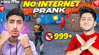 No Internet Prank With AS Gaming In Lone Wolf😍🤣Is Soo Funny🤣- Free Fire India