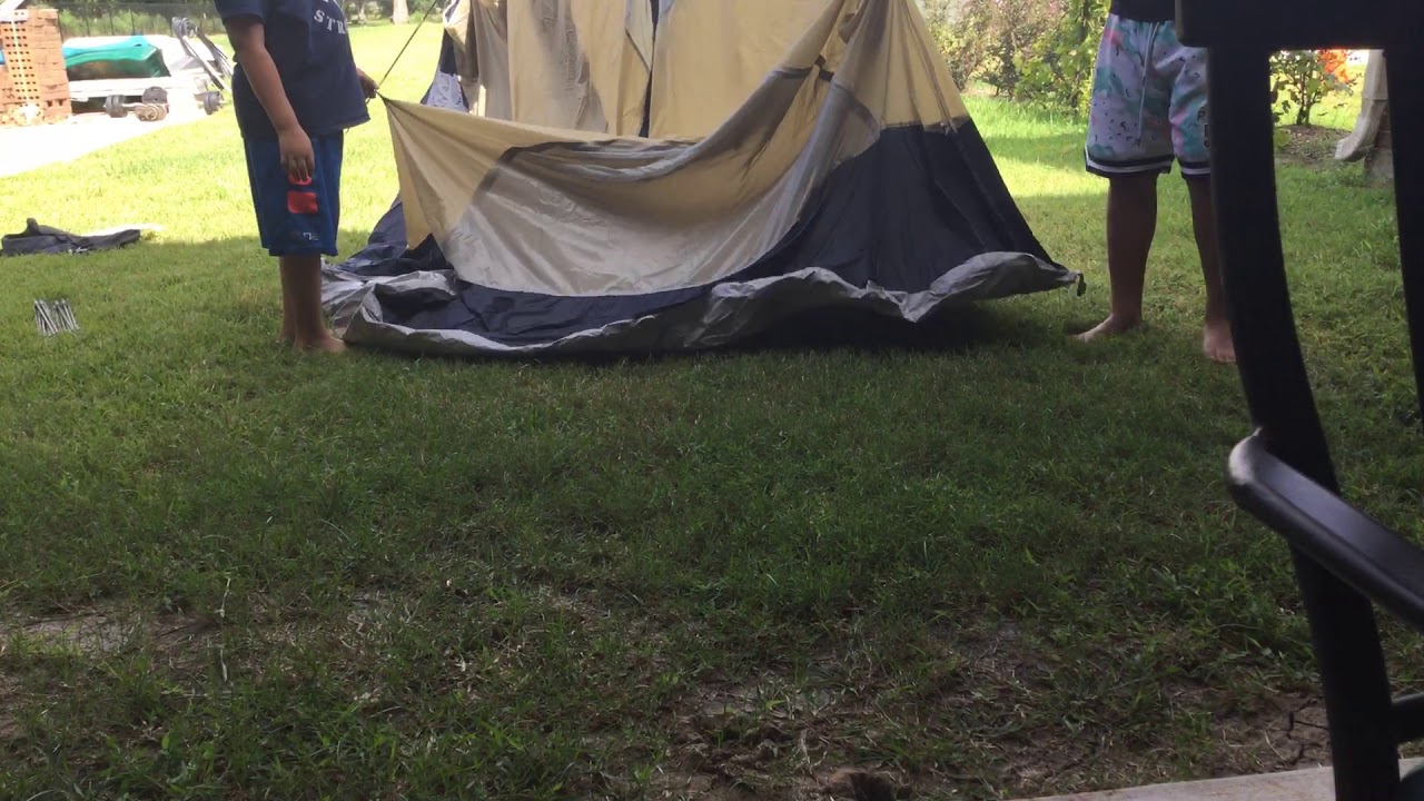 Making a camping YouTube