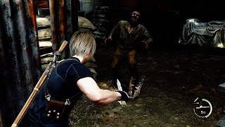 Resident Evil 4 Remake - Brutal Kills &amp; Combat Moments - PC Gameplay [4K/60FPS]