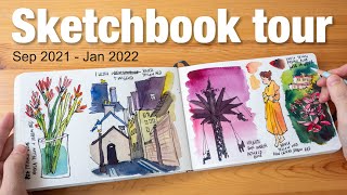 Sketchbook Tour (Sep 2021 - Jan 2022)