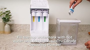 Hoe u uw AquaTru-karaf ontkalkt - Onderhoudshandleiding voor de AquaTru-karaf