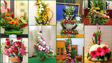 Best & outstanding Ikebana Japanese flower centre pec arrgmant #trending ideas 2025