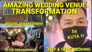 HOW TO SET UP YOUR HOUSE BACKYARD INTO A WEDDING RECEPTION AREA. AMAZING TRANSFORMATION byKUYA H V75