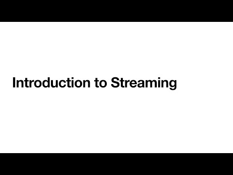 2022-04-06 Introduction to Streaming - Stanislav Lashmanov