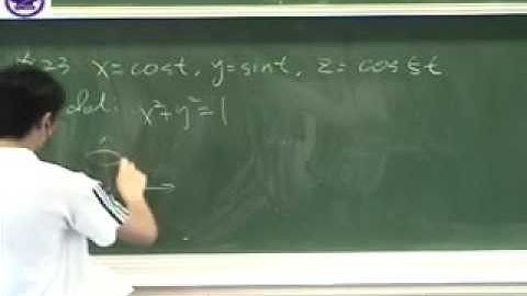 13.1 Vector Functions and Space Curves 題號：23