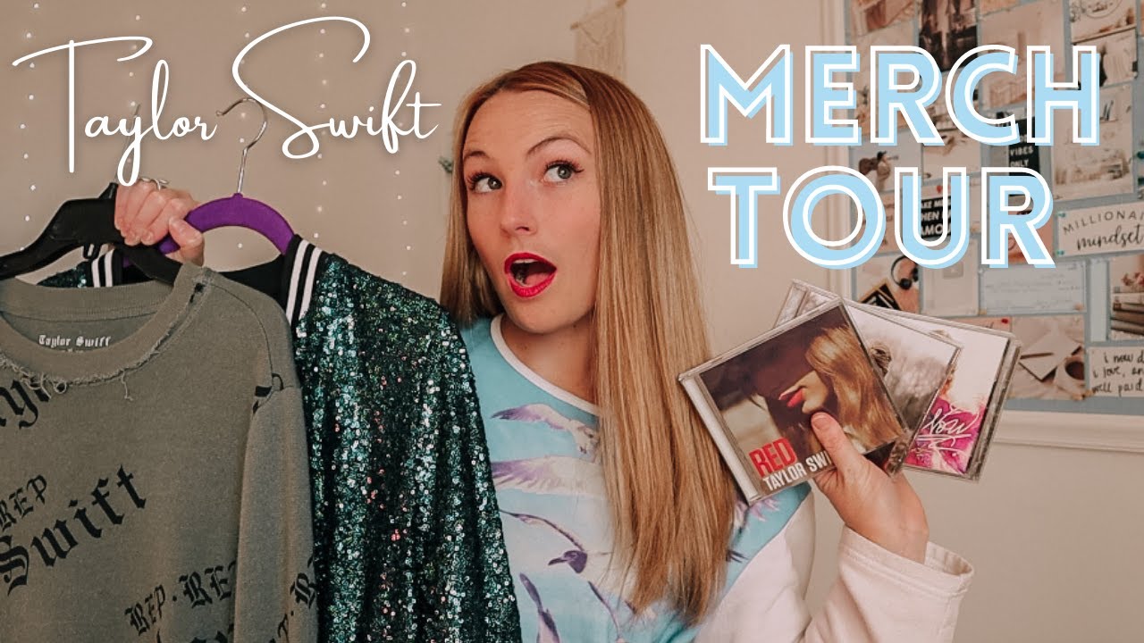 All the Taylor Swift Merch I Own - CDs, apparel, decor, etc // Taylor Swift  Merch Collection 