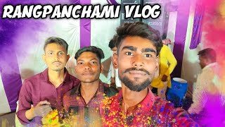 My first vlog ❤️ | Rangpanchami special