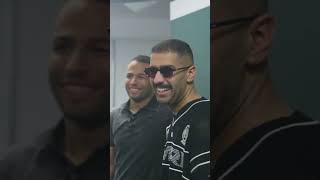 بدر الشعيبي خلف الكواليس مع أبطال "PFL MENA" 🔥