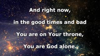 Video thumbnail of "You Are God Alone, Instrumental (Phillips, Craig and Dean)"