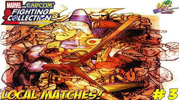 Marvel vs Capcom Fighting Collection: Arcade Classics! Local Matches Part 3 - YoVideogames