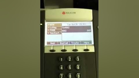 Polycom Conference Group feature