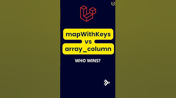 mapWithKeys versus array_column… WIE WINT? #shortsfeed #ytshorts #programmingfields
