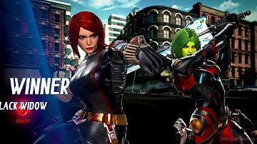 MVCI - Arcade Battle with Black Widow and Gamora
