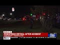 Pedestrian in critical condition after being hit by a car on Mansfield Rd