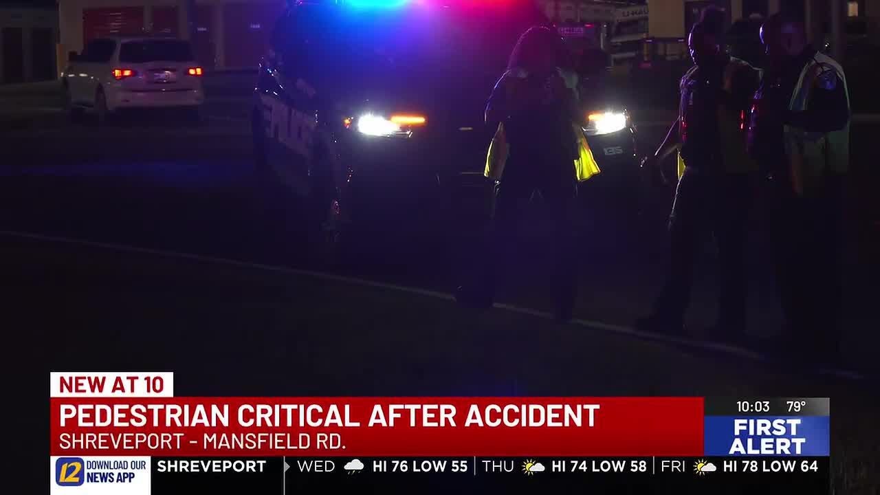Pedestrian in critical condition after being hit by a car on Mansfield ...