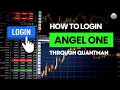 How to login Angel one through Quantman | English | quantman