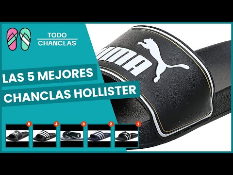 Las 5 mejores chanclas hollister - YouTube