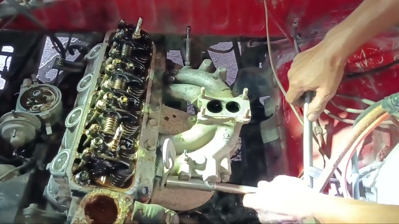 Ganti paking deksel kijang