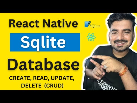 React Native Sqlite Database  - CRUD Operations 🔥 | In Hindi ✅| Engineer Codewala