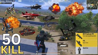 Wow 🤯 Best Aggressive Gameplay With M202 + P90 + Bomb Suit Destruction in payload 💥 | PUBG MOBILE |