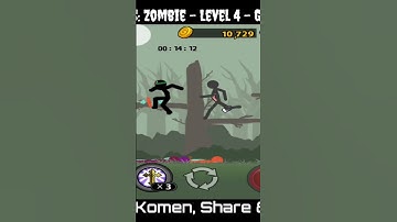 Anger Of Stick 5: Zombie - Level 4 - Gameplay #shorts #angerofstick5 #level4 #gameplay #android