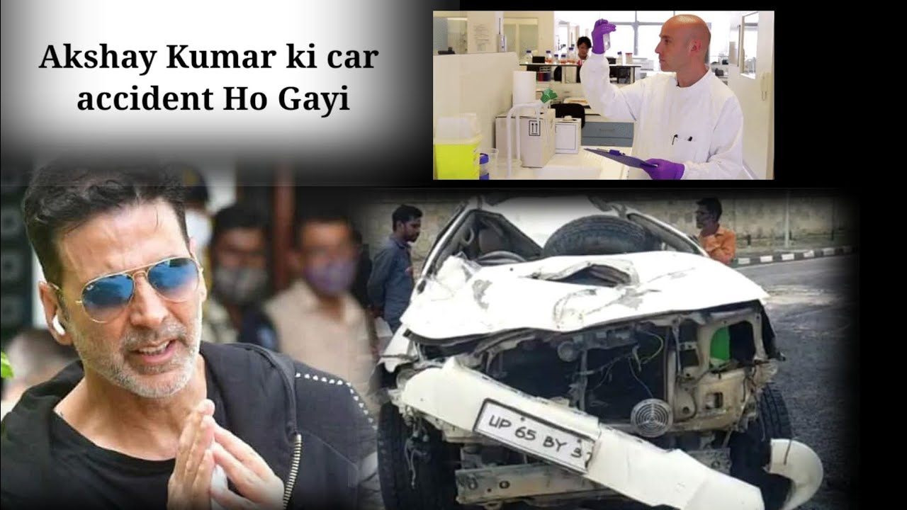 Akshay Kumar ki car accident Ho Gayi Bal Bal bacche Jaan Driver Ki Halat Gambhir😮😞😞