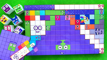 Looking for Numberblocks NEW 64 165 Puzzle Tetris Shape | ASMR chirping of birds
