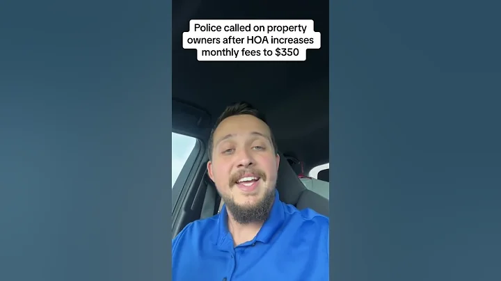 Police called on property owners after HOA increases monthly fees to $350 Miami Real Estate #shorts