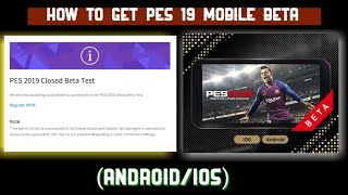 How To Get PES 2019 MOBILE BETA On (Android/IOS) screenshot 5