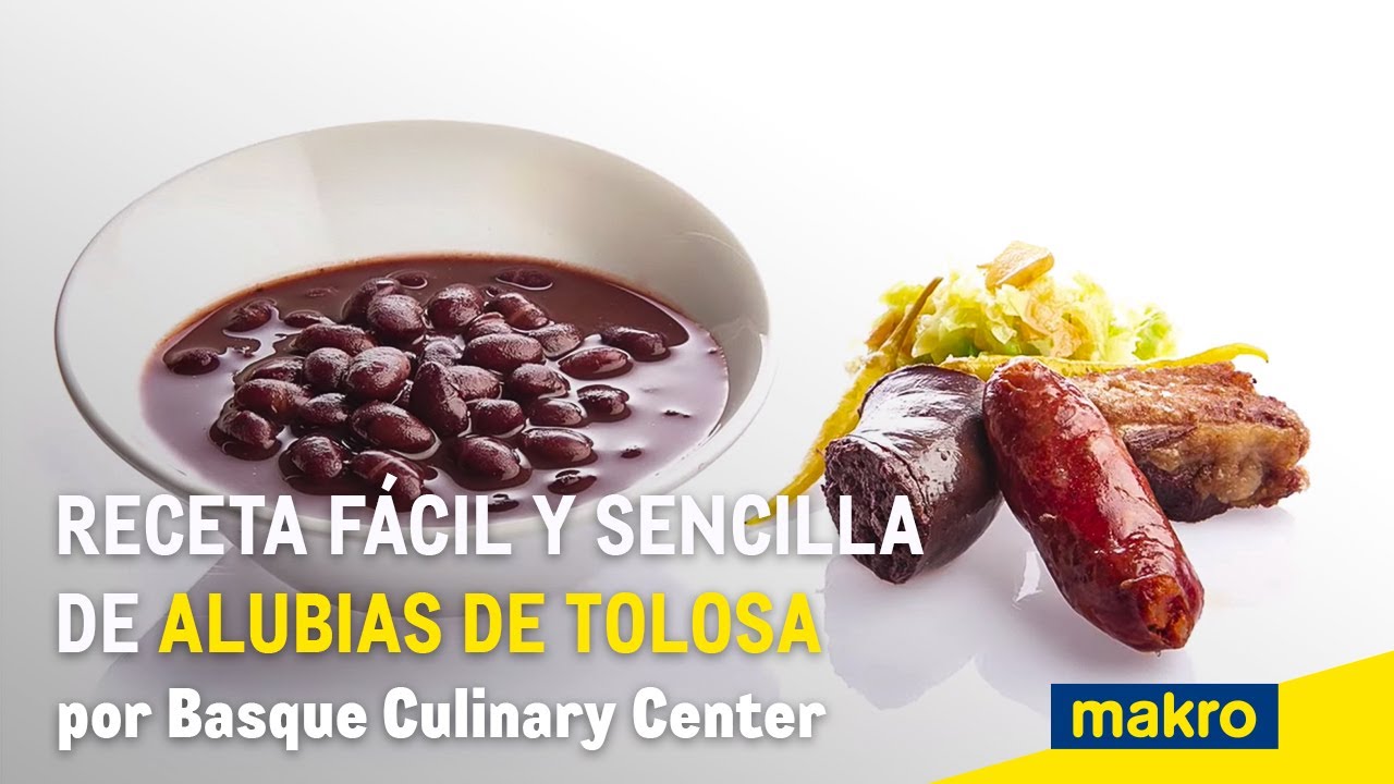 Receta fácil y sencilla de Alubias de Tolosa por Basque Culinary Center -  YouTube