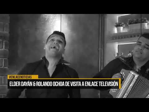 Elder Dayan & Rolando Ochoa de visita a Enlace Televisión