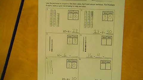 Eureka Math - 1st Grade - Module 4, Lesson 13