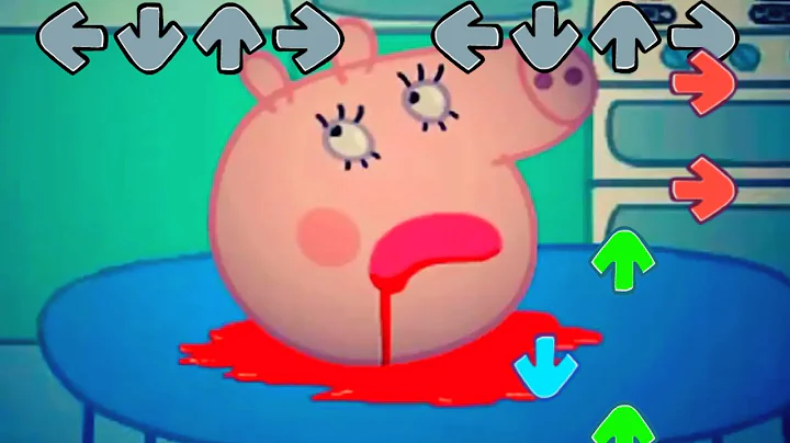 Horror PEPPA PIG.EXE in Friday Night Funkin be like | FNF Bacon Got Me Like | Muddy Puddles Funkin