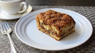 Pecan Sour Cream Coffee Cake Recipe  How to Make a Crumb Cake