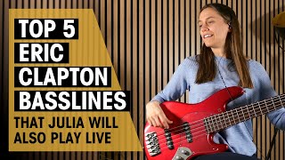 Top 5 Eric Clapton Basslines | See Julia Live on Tour | Thomann by Thomann's Guitars & Basses 24,988 views 2 months ago 6 minutes, 16 seconds