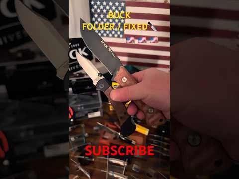 BUCK KNIVES .. 112 sport pro! 104 Compadre! Great match!!  Like, comment and SUB for more!!