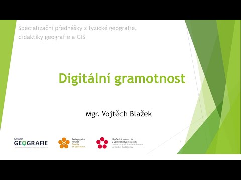 Digitální gramotnost a